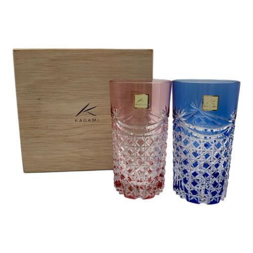 KAGAMI CRYSTAL (カガミクリスタル) 江戸切子ペアタンブラー