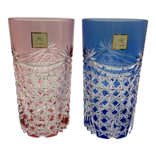 KAGAMI CRYSTAL (カガミクリスタル) 江戸切子ペアタンブラー