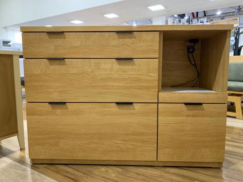 キッチンカウンター 75 幅120 ナチュラル