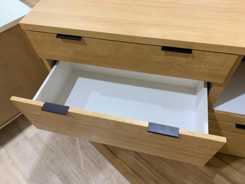 キッチンカウンター 75 幅120 ナチュラル