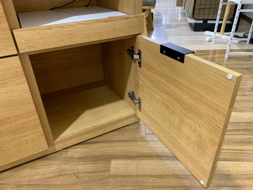 キッチンカウンター 75 幅120 ナチュラル