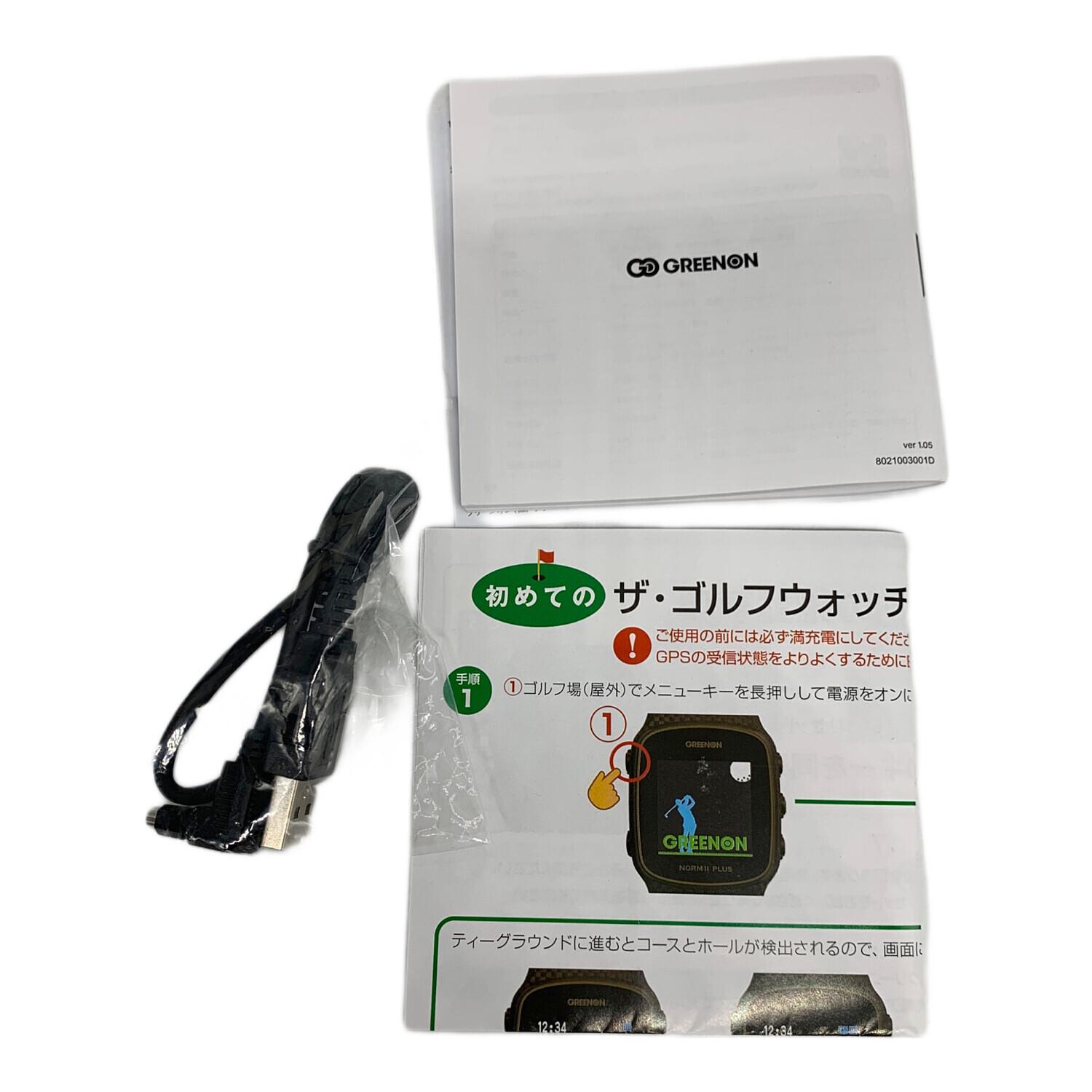 GREEMON ゴルフウォッチ NORM Ⅱ PLUS 未使用品｜トレファクONLINE