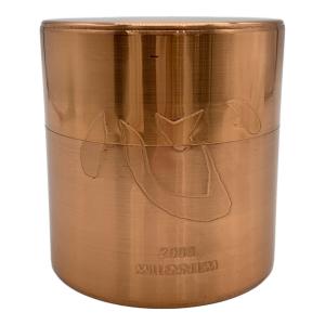 開化堂 (カイカドウ) 銅製茶筒 取込盆用120g 心刻印