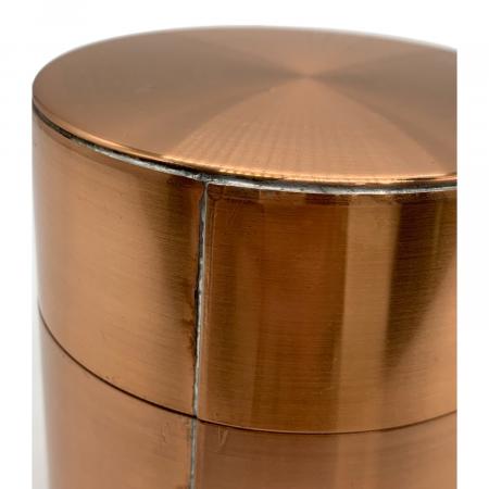 開化堂 (カイカドウ) 銅製茶筒 取込盆用120g 心刻印｜トレファクONLINE