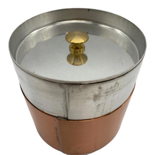 開化堂 (カイカドウ) 銅製茶筒 取込盆用120g 心刻印｜トレファクONLINE