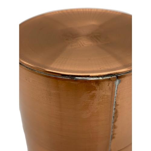 開化堂 (カイカドウ) 銅製茶筒 取込盆用120g 心刻印