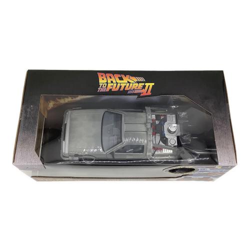 JADA (ジェイダ) 1/24 タイムマシン バック・トゥ・ザ・フューチャー2 ミニカー ライトアップ機能付き
