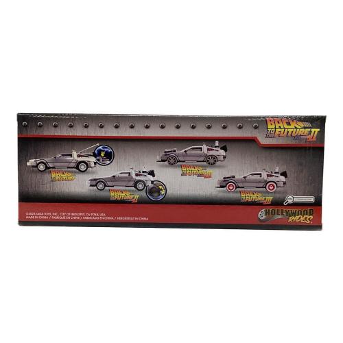 JADA (ジェイダ) 1/24 タイムマシン バック・トゥ・ザ・フューチャー2 ミニカー ライトアップ機能付き