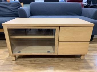 無印良品 (ムジルシリョウヒン) テレビボード 75 ナチュラル