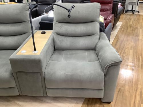 ニトリ 電動リクライニングソファ 332 グレー Nビリーバ3