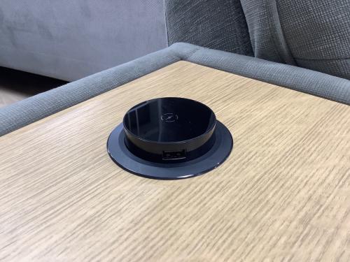 ニトリ 電動リクライニングソファ 332 グレー Nビリーバ3