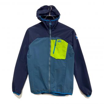 MILLET (ミレー) トレッキングウェア(ソフトシェル) MIV7647 メンズ SIZE S ネイビー×ライトグリーン