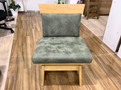 花月 回転式アームレスチェア KAGETSU CHAIR NO ARM オリーブ
