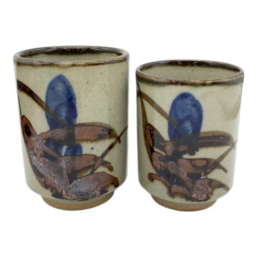 益子焼 (マシコヤキ) 湯呑み 東武鉄道創立100周年記念