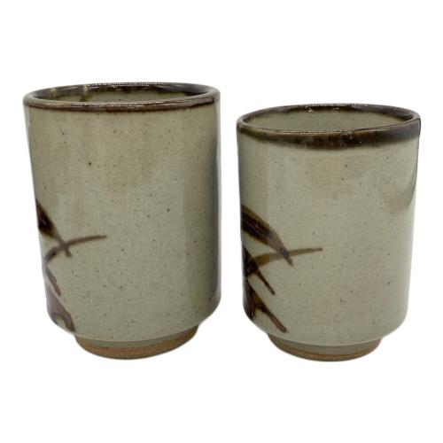 益子焼 (マシコヤキ) 湯呑み 東武鉄道創立100周年記念