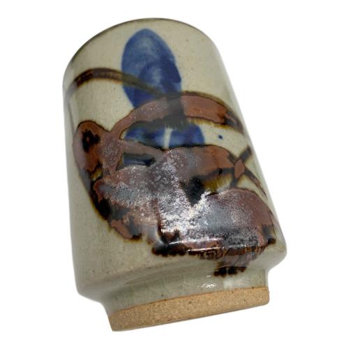 益子焼 (マシコヤキ) 湯呑み 東武鉄道創立100周年記念