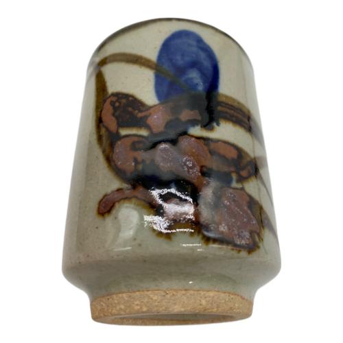 益子焼 (マシコヤキ) 湯呑み 東武鉄道創立100周年記念