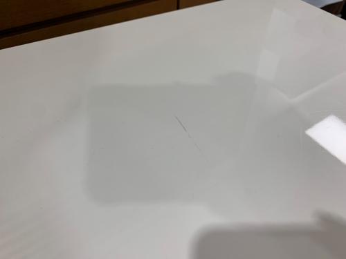 ニトリ キッチンカウンター ホワイト アルミナ2 120CT