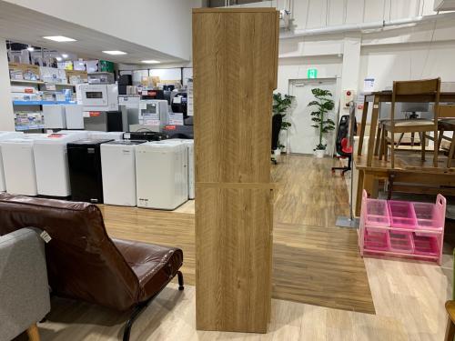 レンジボード 4枚扉 ブラウン