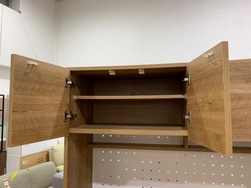 レンジボード 4枚扉 ブラウン