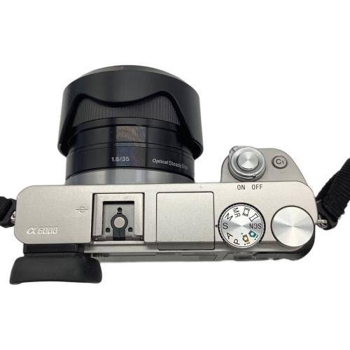 SONY (ソニー) デジタル一眼レフカメラ ILCE-6000 SEL35F18 / 充電器無しUSB充電