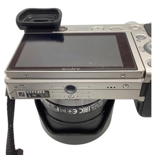 SONY (ソニー) デジタル一眼レフカメラ ILCE-6000 SEL35F18 / 充電器無しUSB充電
