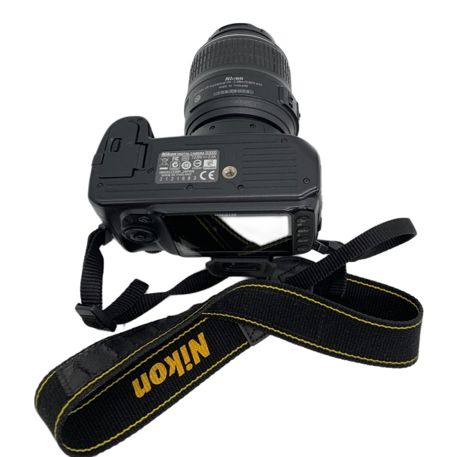 美品　D3000 一眼レフ 箱 Nikon ニコン(NIKON)|デジタル一眼レフカメラ|【ハードオフ公式通販】オフ