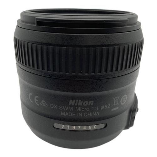 Nikon (ニコン) ズームレンズ AF-S MIcro NIKKOR 40
