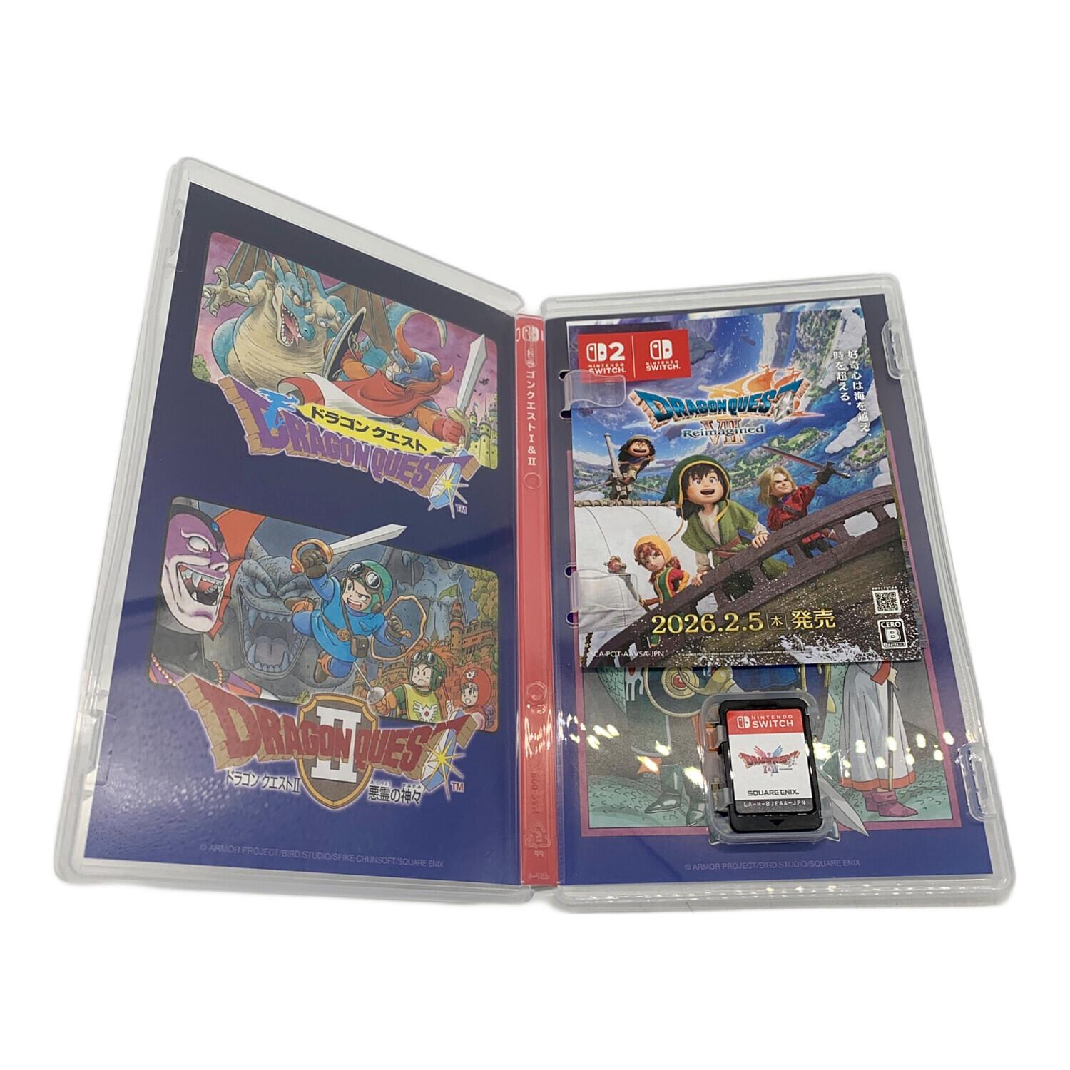 ドラゴンクエストⅠ&Ⅱ Nintendo Switch用ソフト CERO B (12歳以上対象