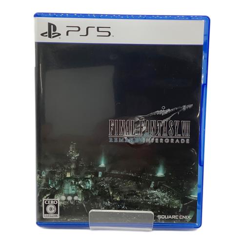 スクウェア エニックス ファイナルファンタジーVII リメイク インターグレード  Playstation5用ソフト CERO C (15歳以上対象)