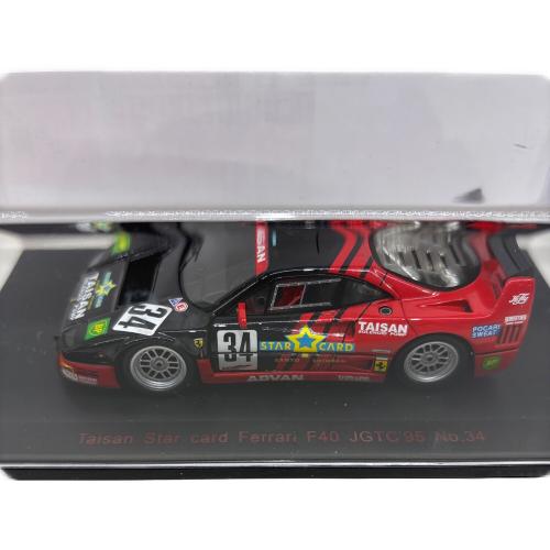 タイサン スターカード フェラーリ F40 JGTC 1995 No.34 モデルカー