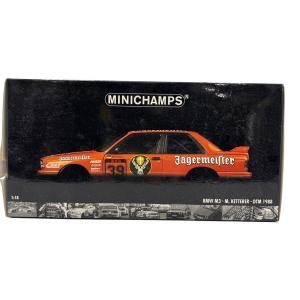 BMW E30 M3 DTM 1/18 Scale Die-Cast Model Car Jager #39 MINICHAMPS 1988 ダイキャストカー