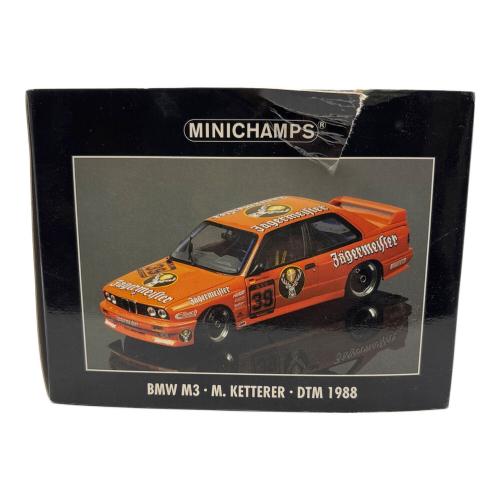 BMW E30 M3 DTM 1/18 Scale Die-Cast Model Car Jager #39 MINICHAMPS 1988 ダイキャストカー