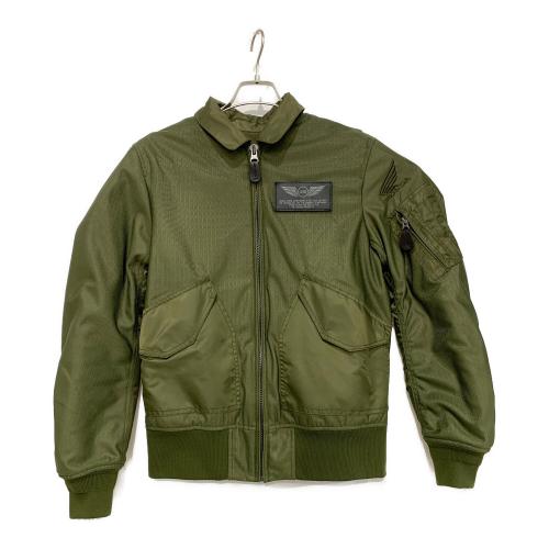 AVIREX × HONDA モーターサイクルジャケット メンズ SIZE M カーキ