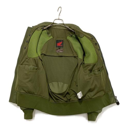 AVIREX × HONDA モーターサイクルジャケット メンズ SIZE M カーキ