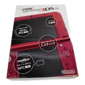 Nintendo (ニンテンドー) New 3DS LL RED-001 ※充電器欠品
