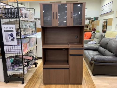 ニトリ レンジ台 ブラウン フォルムS RE1890