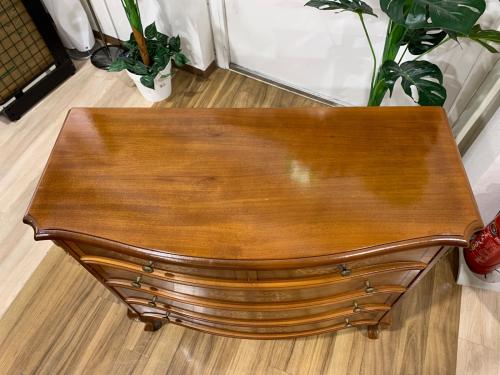 4段チェスト 象嵌装飾 350 ブラウン