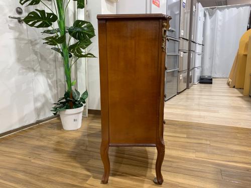 4段チェスト 象嵌装飾 350 ブラウン