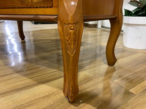 4段チェスト 象嵌装飾 350 ブラウン