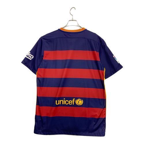 NIKE (ナイキ) ゲームシャツ SP160712HIG FCバルセロナ 2016 メンズ SIZE L レッド×ネイビー