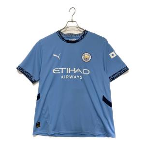PUMA (プーマ) サッカーユニフォーム 775075-01 24/25 マンチェスター・シティ MCFC ホーム メンズ SIZE XL スカイブルー