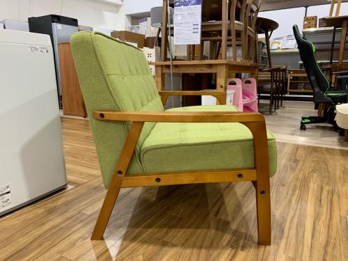 2人掛けソファー 130 ナチュラル×グレー