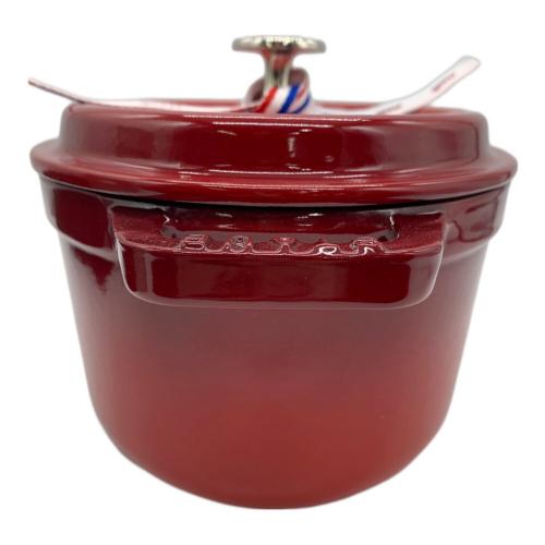 Staub (ストウブ) ココットラウンド 鍋 ブラック