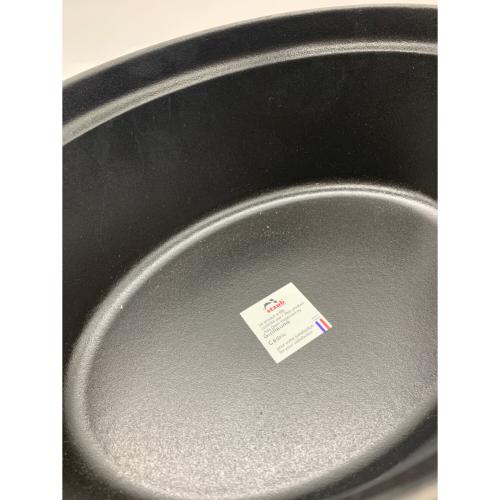Staub (ストウブ) ココットラウンド 鍋 ブラック
