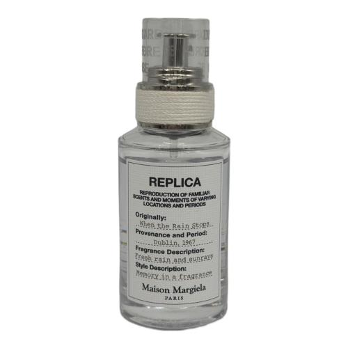 Maison Margiela (メゾンマルジェラ) オードトワレ ウェンザレインストップス 30ml 残量80%-99% REPLICA