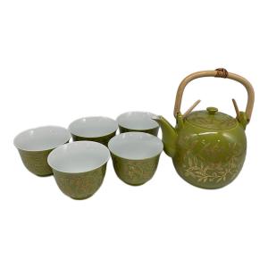 橘吉 (タチキチ) 茶器 茜葱金彩