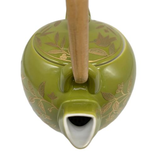 橘吉 (タチキチ) 茶器 茜葱金彩