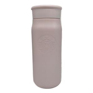 STARBUCKS COFFEE (スターバックスコーヒー) ギフトボックス入りリサイクルステンレスミニボトルマットピンクベージュ355ml