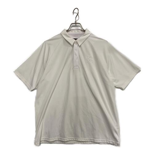 BRIEFING (ブリーフィング) 半袖ポロシャツ BRG251M18 メンズ SIZE L ホワイト